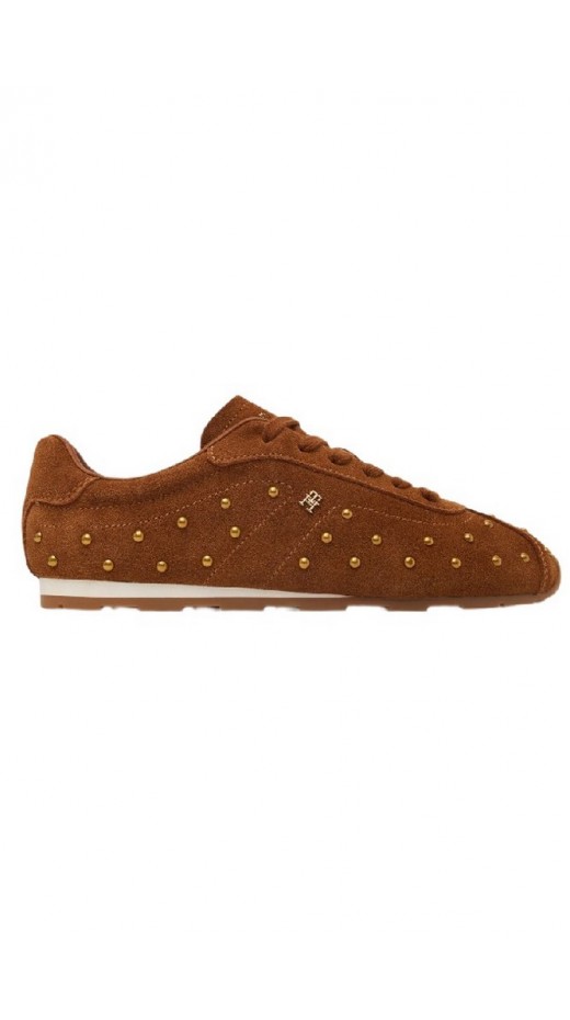 TOMMY HILFIGER BELLA LOW PROFILE STUDS ΠΑΠΟΥΤΣΙ ΓΥΝΑΙΚΕΙΟ CAMEL
