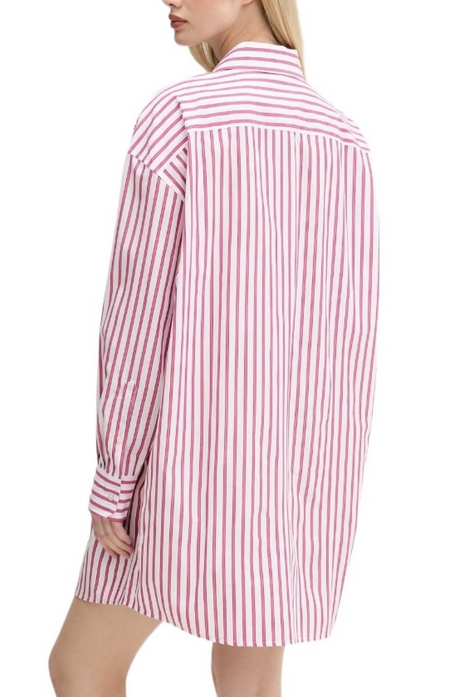 TOMMY JEANS OVS MINI SHIRT DRESS EXT ΦΟΡΕΜΑ ΠΟΥΚΑΜΙΣΟ ΓΥΝΑΙΚΕΙΟ PINK
