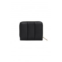 TOMMY HILFIGER  ICON MED ZA QUILTED ΠΟΡΤΟΦΟΛΙ ΓΥΝΑΙΚΕΙΟ BLACK