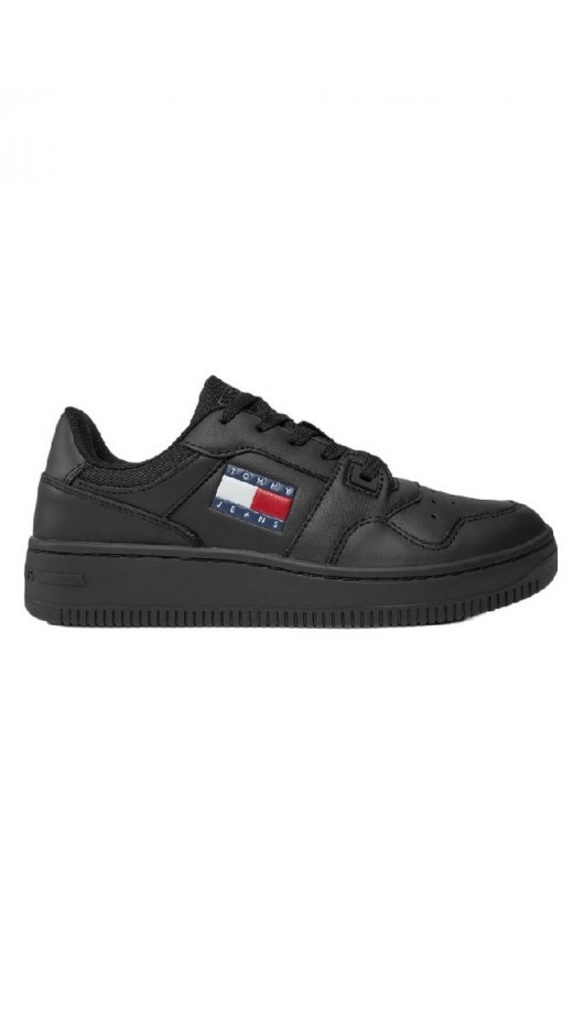 TOMMY HILFIGER TJW RETRO BASKET ESS ΠΑΠΟΥΤΣΙ ΓΥΝΑΙΚΕΙΟ BLACK