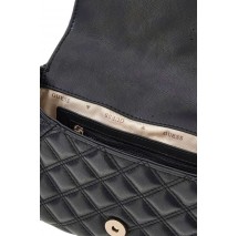 GUESS GIULLY II TOP HANDLE FLAP ΤΣΑΝΤΑ ΓΥΝΑΙΚΕΙΑ BLACK