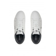 CALVIN KLEIN JEANS CLASSIC CUPSOLE LOW LACEUP LTH ΠΑΠΟΥΤΣΙ ΑΝΔΡΙΚΟ WHITE