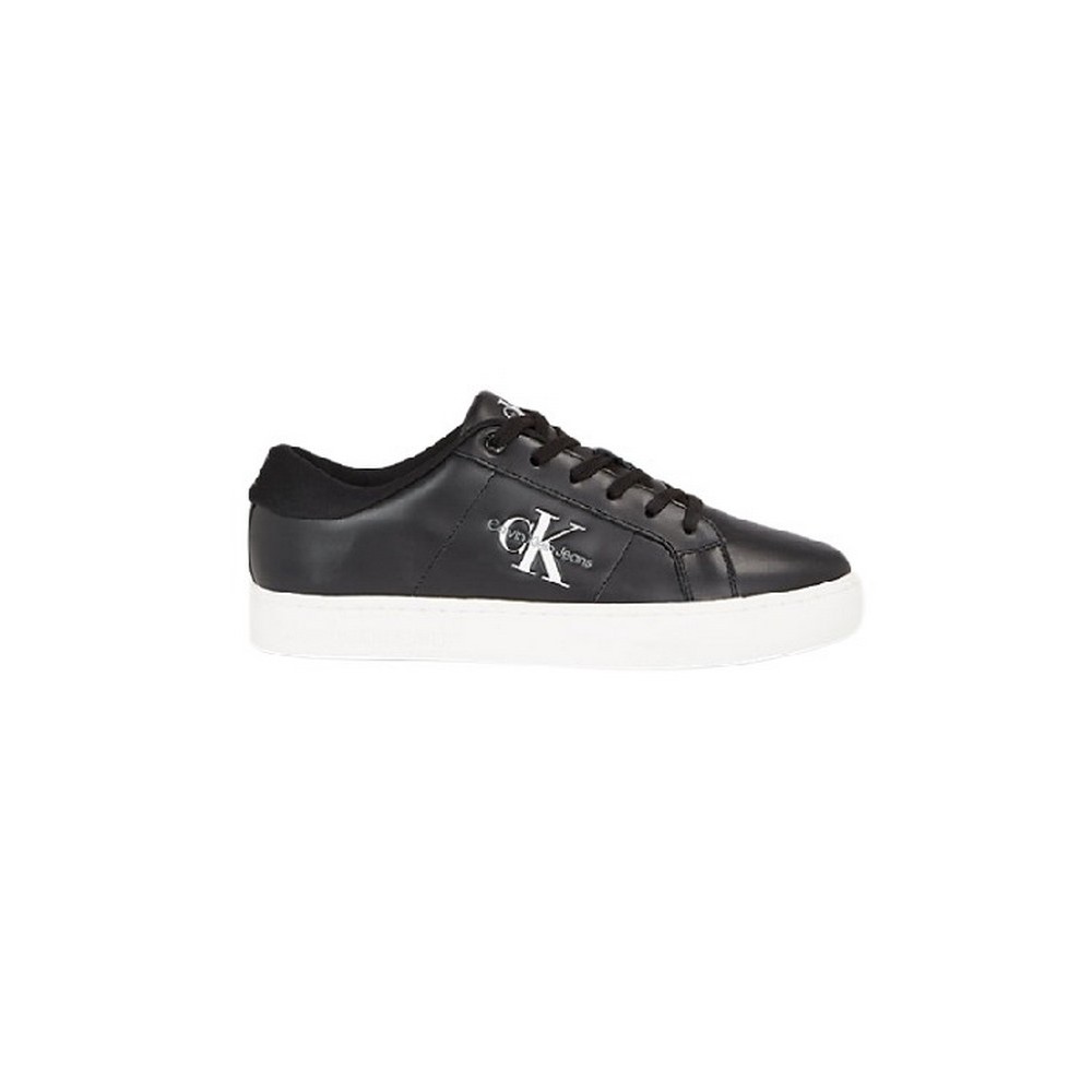 CALVIN KLEIN JEANS CLASSIC CUPSOLE LOW LACEUP LTH ΠΑΠΟΥΤΣΙ ΑΝΔΡΙΚΟ BLACK