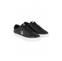 CALVIN KLEIN JEANS CLASSIC CUPSOLE LOW LACEUP LTH ΠΑΠΟΥΤΣΙ ΑΝΔΡΙΚΟ BLACK
