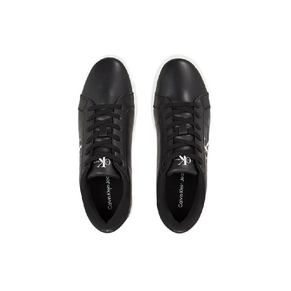 CALVIN KLEIN JEANS CLASSIC CUPSOLE LOW LACEUP LTH ΠΑΠΟΥΤΣΙ ΑΝΔΡΙΚΟ BLACK