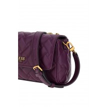 GUESS GRACELYNN FLAP CROSS ΤΣΑΝΤΑ ΓΥΝΑΙΚΕΙΑ PLUM