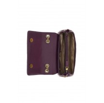 GUESS GRACELYNN FLAP CROSS ΤΣΑΝΤΑ ΓΥΝΑΙΚΕΙΑ PLUM