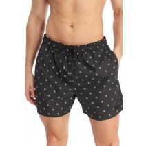 CALVIN KLEIN MEDIUM DRAWSTRING COVERED WAISTB ΜΑΓΙΟ ΑΝΔΡΙΚΟ CK BLACK