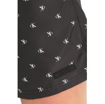 CALVIN KLEIN MEDIUM DRAWSTRING COVERED WAISTB ΜΑΓΙΟ ΑΝΔΡΙΚΟ CK BLACK