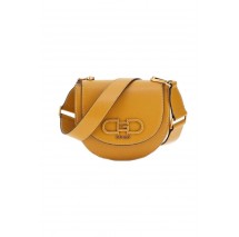GUESS FLEET MINI SADDLE CR ΤΣΑΝΤΑ ΓΥΝΑΙΚΕΙΑ MUSTARD