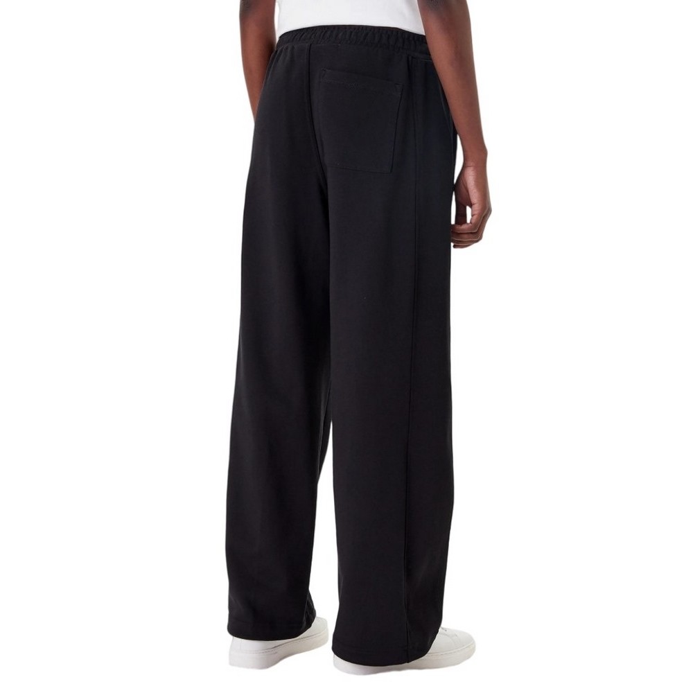 CALVIN KLEIN JEANS FRENCH TERRY BADGE LOGO PANT ΦΟΡΜΑ ΠΑΝΤΕΛΟΝΙ ΓΥΝΑΙΚΕΙΟ BLACK