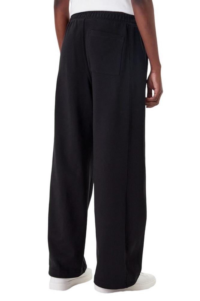 CALVIN KLEIN JEANS FRENCH TERRY BADGE LOGO PANT ΦΟΡΜΑ ΠΑΝΤΕΛΟΝΙ ΓΥΝΑΙΚΕΙΟ BLACK