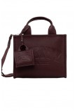 DKNY HADLEE TOTE HANDBAG R53AAC80 ΤΣΑΝΤΑ ΓΥΝΑΙΚΕΙΑ BORDEAUX