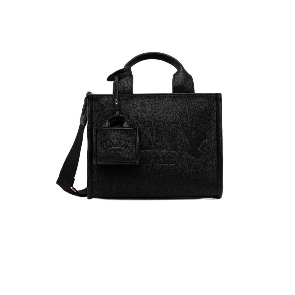 DKNY HADLEE TOTE HANDBAG R53AAC80 ΤΣΑΝΤΑ ΓΥΝΑΙΚΕΙΑ BLACK
