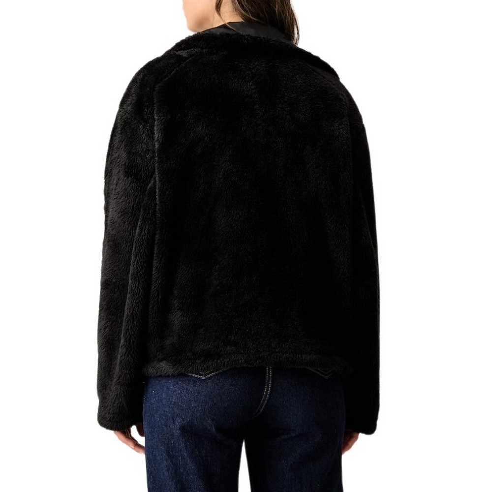 HUGO BOSS FAYLA CASUAL JACKET ΜΠΟΥΦΑΝ ΓΥΝΑΙΚΕΙΟ BLACK