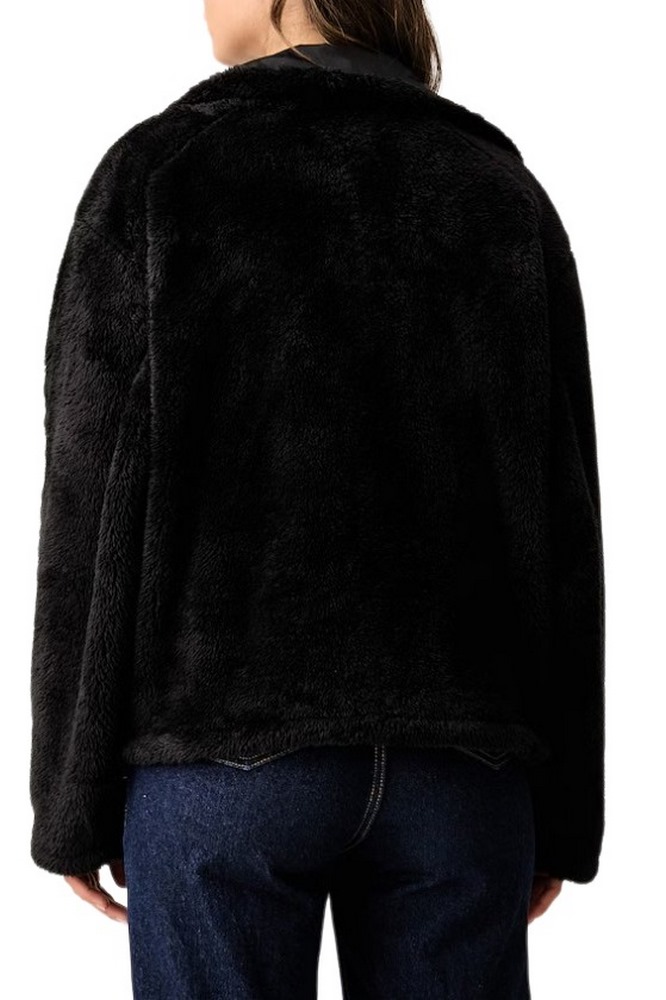 HUGO BOSS FAYLA CASUAL JACKET ΜΠΟΥΦΑΝ ΓΥΝΑΙΚΕΙΟ BLACK