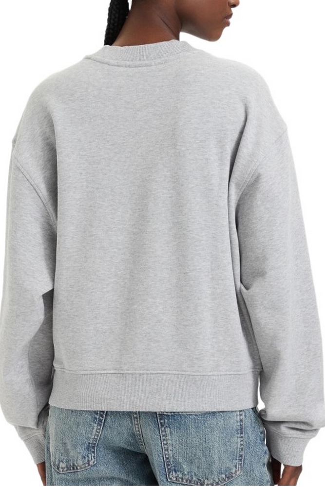 HUGO BOSS DELESSA B JERSEY SWEATSHIRT ΜΠΛΟΥΖΑ ΦΟΥΤΕΡ ΓΥΝΑΙΚΕΙΑ GREY