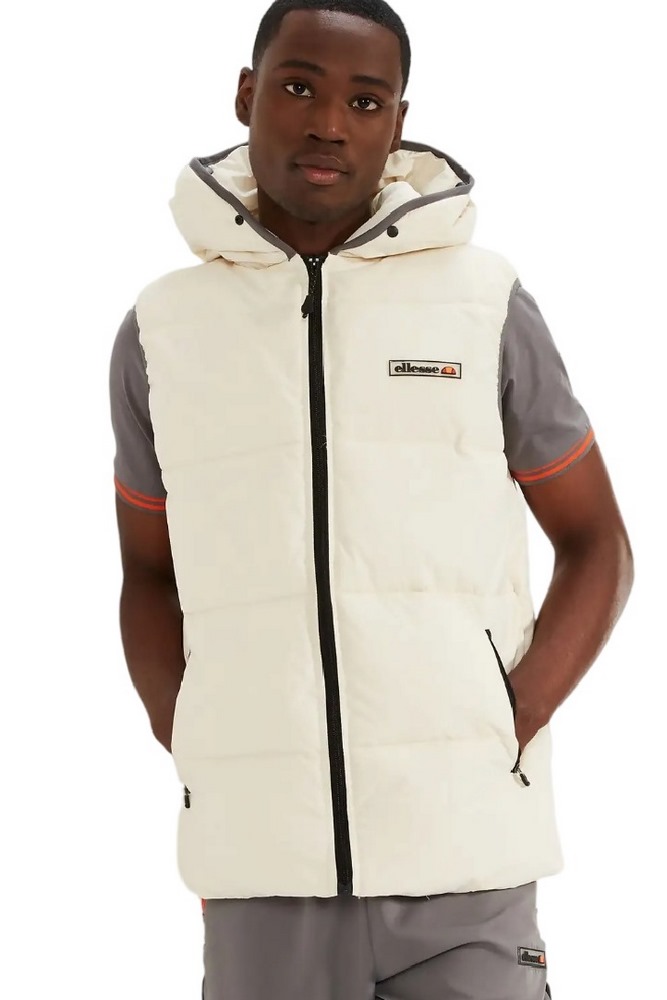 ELLESSE VINCOLO GILET ΜΠΟΥΦΑΝ ΓΙΛΕΚΟ ΑΝΔΡΙΚΟ OFF WHITE