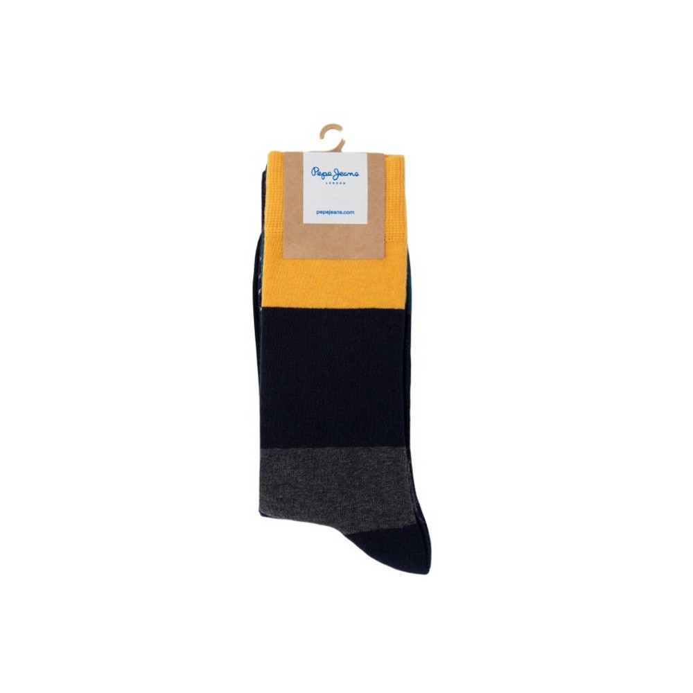 PEPE JEANS LONDON E1 DROP 2 COLORBLCK GEO CR 3P ΚΑΛΤΣΕΣ ΑΝΔΡΙΚΕΣ MULTI