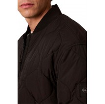 CALVIN KLEIN JEANS RLXD PADDED NYLON REVERSIBLE ΜΠΟΥΦΑΝ ΑΝΔΡΙΚΟ BLACK