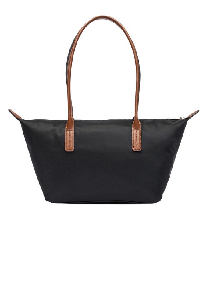 TOMMY HILFIGER POPETTE EAST WEST TOTE ΤΣΑΝΤΑ ΓΥΝΑΙΚΕΙΑ BLACK