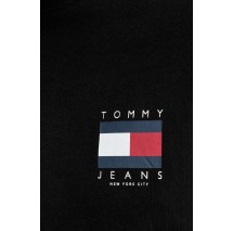 TOMMY JEANS REG FLAG GRAPH BCKPRNT T-SHIRT ΜΠΛΟΥΖΑ ΑΝΔΡΙΚΗ BLACK