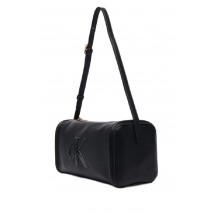 CALVIN KLEIN BOLD CK SLOUCHY SHOULDER BAG ΤΣΑΝΤΑ ΓΥΝΑΙΚΕΙΑ BLACK