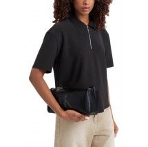 CALVIN KLEIN BOLD CK SLOUCHY SHOULDER BAG ΤΣΑΝΤΑ ΓΥΝΑΙΚΕΙΑ BLACK