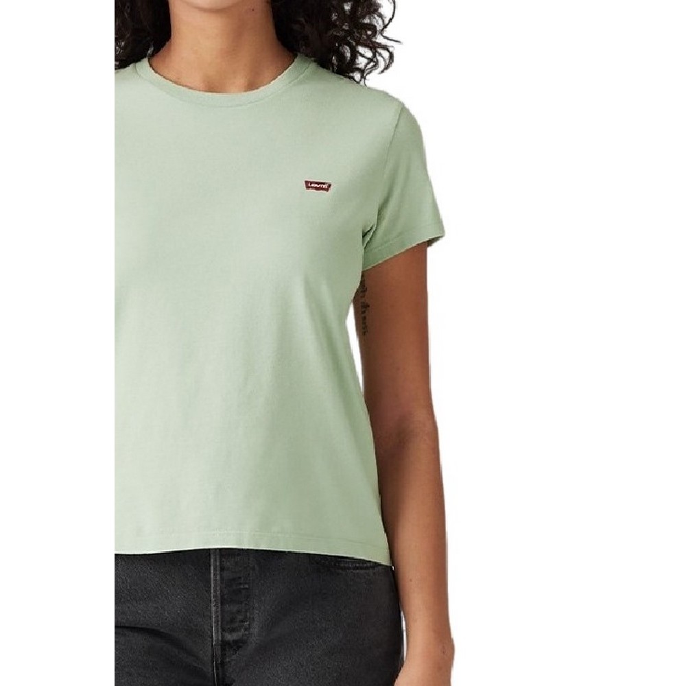 LEVIS PERFECT TEE 391850362 T-SHIRT ΜΠΛΟΥΖΑ ΓΥΝΑΙΚΕΙΑ GREEN