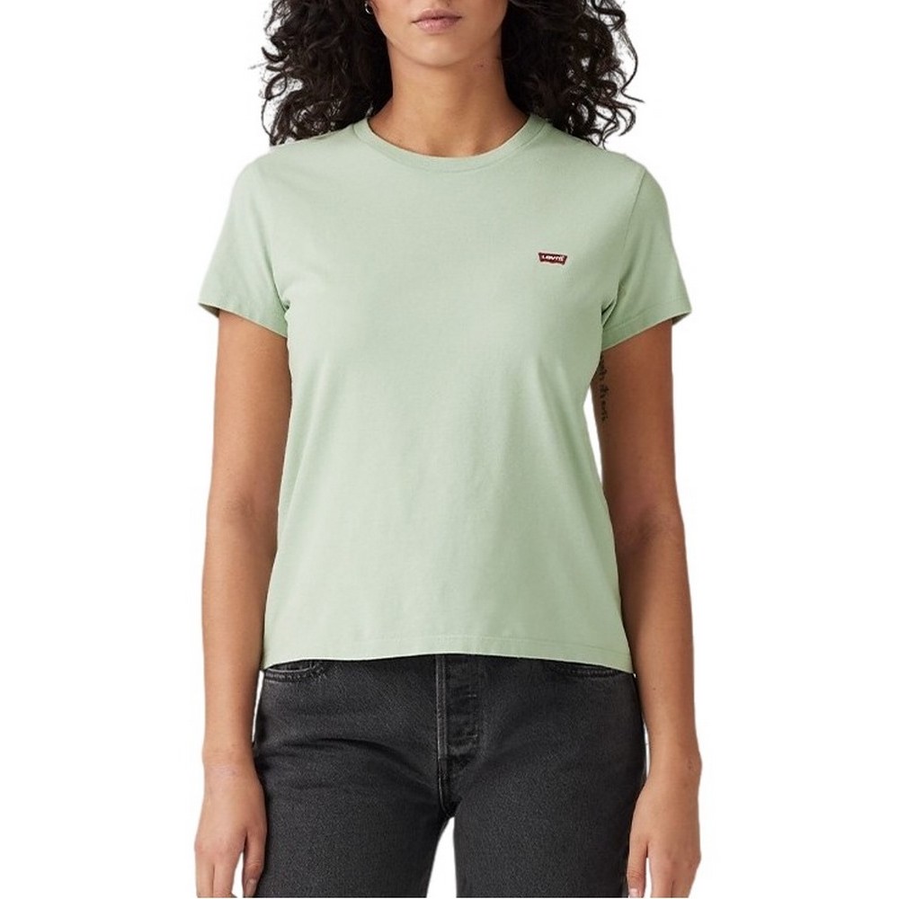 LEVIS PERFECT TEE 391850362 T-SHIRT ΜΠΛΟΥΖΑ ΓΥΝΑΙΚΕΙΑ GREEN