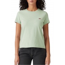 LEVIS PERFECT TEE 391850362 T-SHIRT ΜΠΛΟΥΖΑ ΓΥΝΑΙΚΕΙΑ GREEN