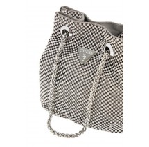 GUESS ZALINA POUCH ΤΣΑΝΤΑ ΓΥΝΑΙΚΕΙΑ SILVER