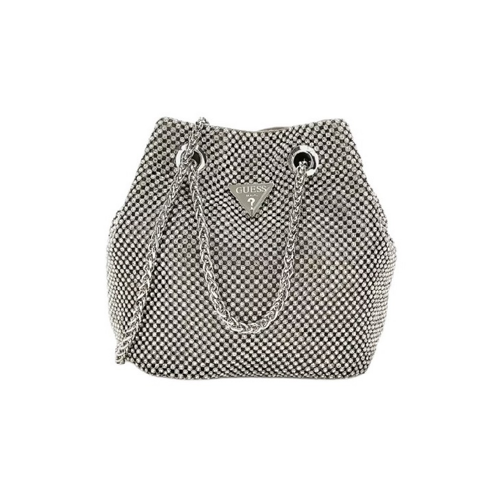 GUESS ZALINA POUCH ΤΣΑΝΤΑ ΓΥΝΑΙΚΕΙΑ SILVER
