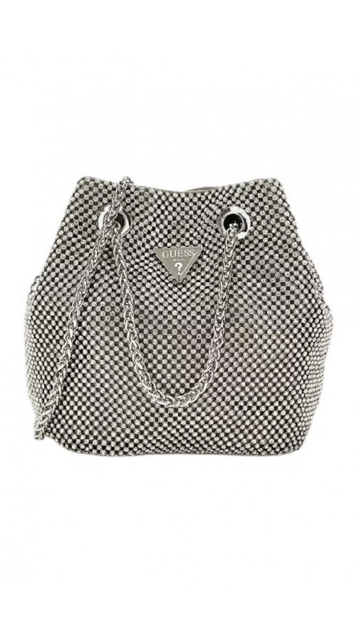 GUESS ZALINA POUCH ΤΣΑΝΤΑ ΓΥΝΑΙΚΕΙΑ SILVER