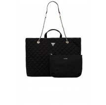 GUESS GIULLY II LARGE 2 IN 1 TOTE ΤΣΑΝΤΑ ΓΥΝΑΙΚΕΙΑ BLACK
