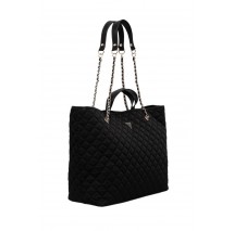 GUESS GIULLY II LARGE 2 IN 1 TOTE ΤΣΑΝΤΑ ΓΥΝΑΙΚΕΙΑ BLACK