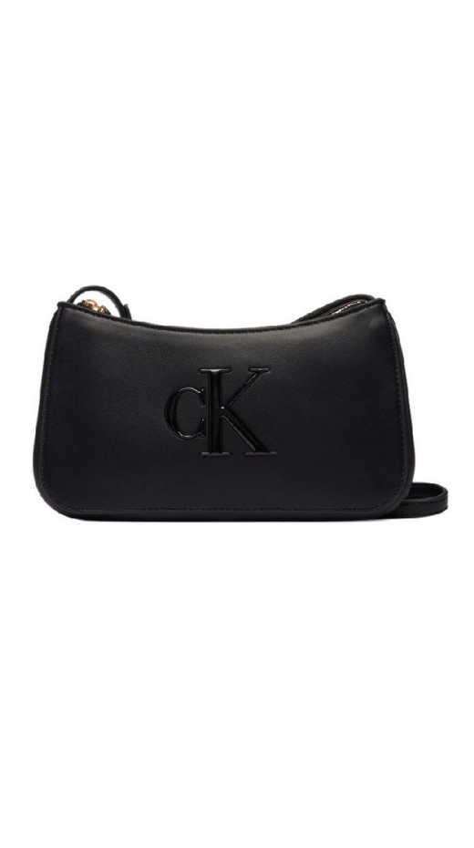 CALVIN KLEIN BOLD CK MINI BAG ΤΣΑΝΤΑ ΓΥΝΑΙΚΕΙΑ BLACK