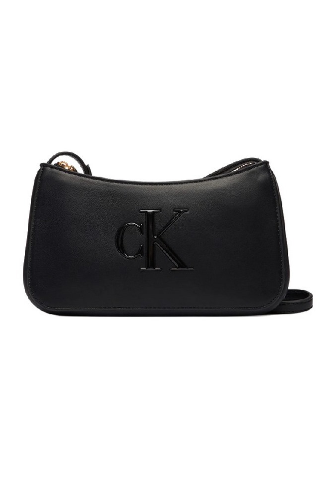 CALVIN KLEIN BOLD CK MINI BAG ΤΣΑΝΤΑ ΓΥΝΑΙΚΕΙΑ BLACK