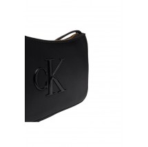 CALVIN KLEIN BOLD CK MINI BAG ΤΣΑΝΤΑ ΓΥΝΑΙΚΕΙΑ BLACK