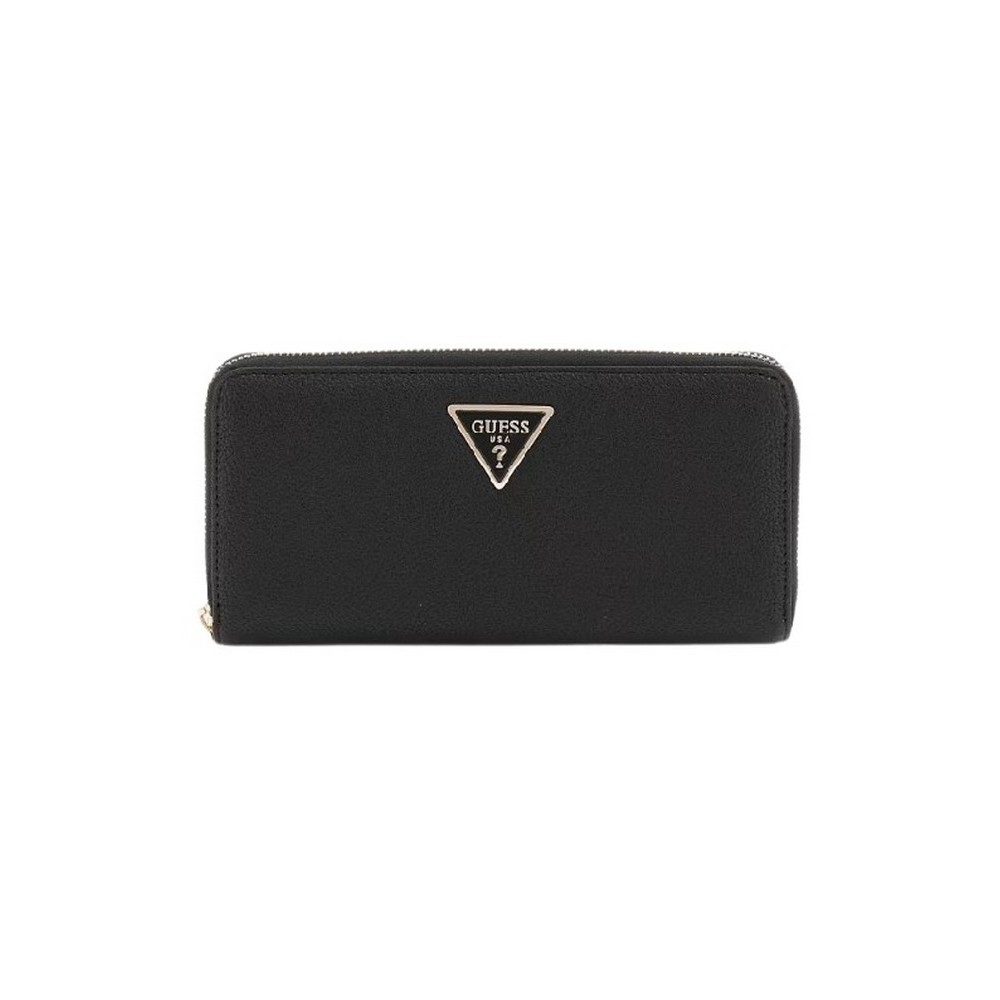GUESS LAUREL SLG LARGE ZIP AROUND ΠΟΡΤΟΦΟΛΙ ΓΥΝΑΙΚΕΙΟ BLACK