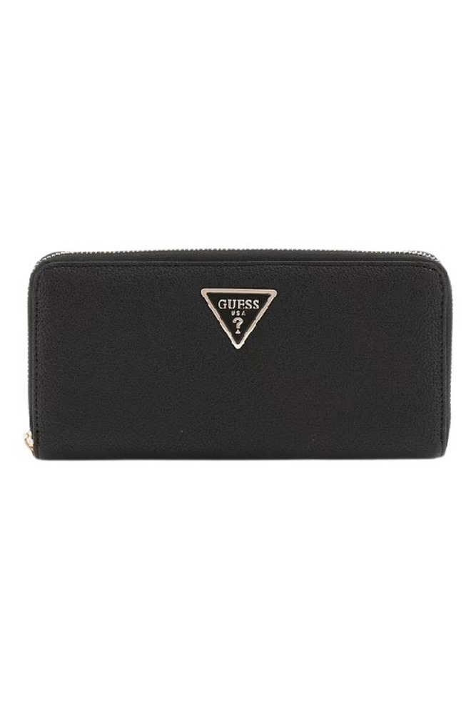 GUESS LAUREL SLG LARGE ZIP AROUND ΠΟΡΤΟΦΟΛΙ ΓΥΝΑΙΚΕΙΟ BLACK