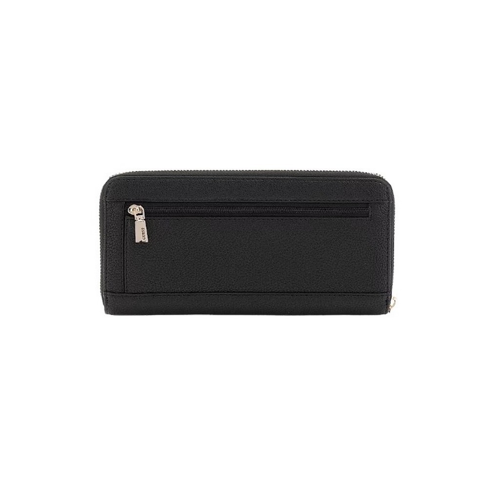 GUESS LAUREL SLG LARGE ZIP AROUND ΠΟΡΤΟΦΟΛΙ ΓΥΝΑΙΚΕΙΟ BLACK