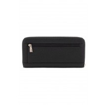 GUESS LAUREL SLG LARGE ZIP AROUND ΠΟΡΤΟΦΟΛΙ ΓΥΝΑΙΚΕΙΟ BLACK