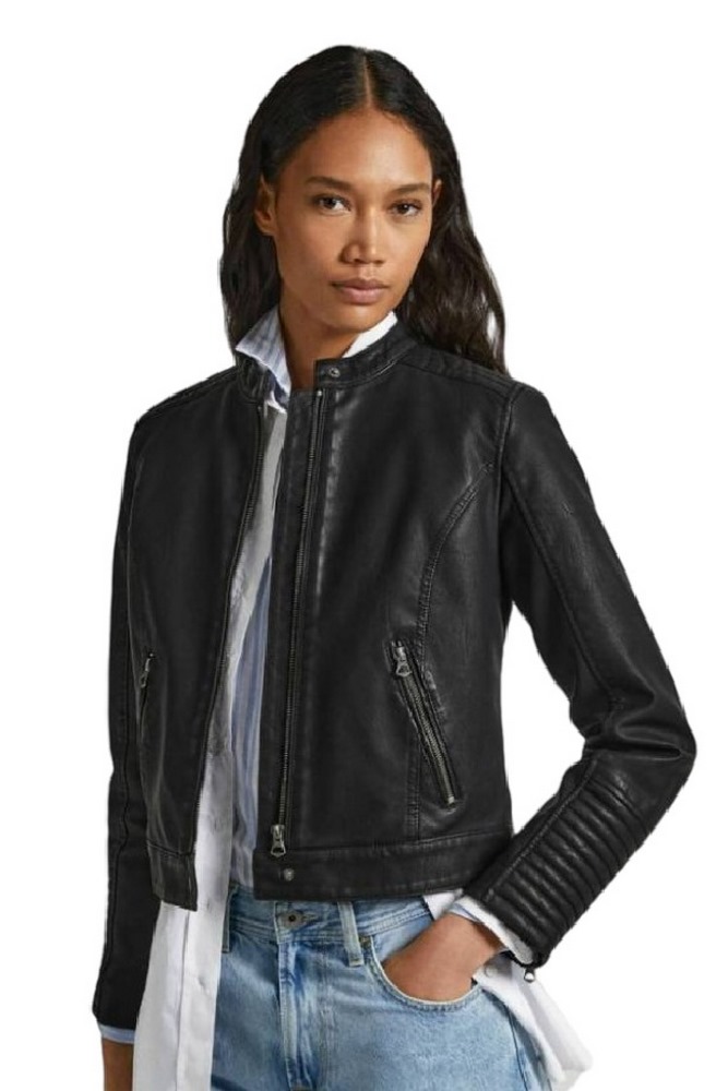 PEPE JEANS LONDON E1 DROP 2B NICOLE ΜΠΟΥΦΑΝ ΓΥΝΑΙΚΕΙΟ BLACK