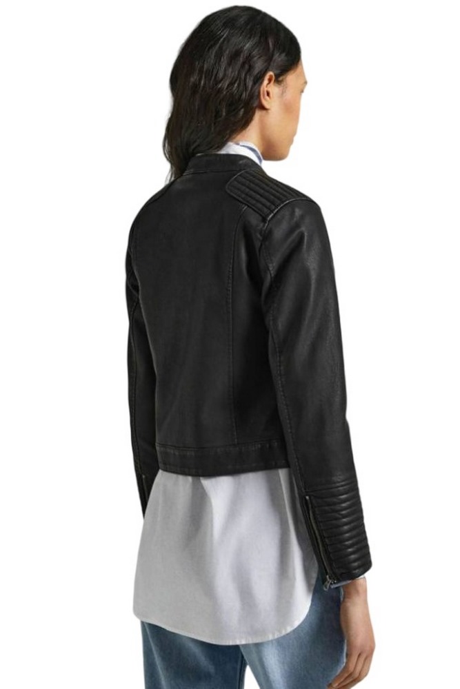 PEPE JEANS LONDON E1 DROP 2B NICOLE ΜΠΟΥΦΑΝ ΓΥΝΑΙΚΕΙΟ BLACK