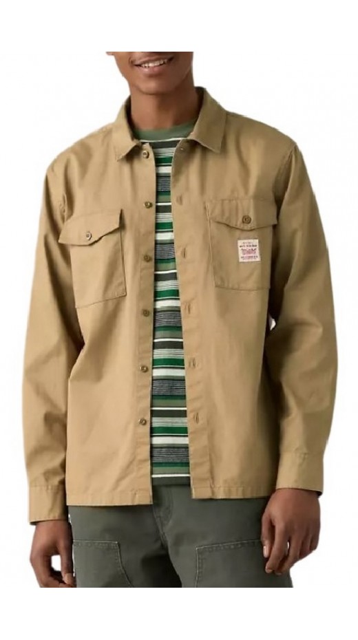 LEVIS® WORKER ΠΟΥΚΑΜΙΣΟ ΑΝΔΡΙΚΟ BROWN