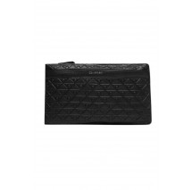 CALVIN KLEIN EMBLEM AOP EMBOSS SQUARE SLING ΤΣΑΝΤΑ ΑΝΔΡΙΚΗ BLACK