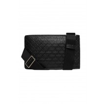 CALVIN KLEIN EMBLEM AOP EMBOSS SQUARE SLING ΤΣΑΝΤΑ ΑΝΔΡΙΚΗ BLACK