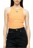 HUGO BOSS JERSEY TOP EASY TANK B ΤΟΠ ΜΠΛΟΥΖΑ ΓΥΝΑΙΚΕΙΑ ORANGE
