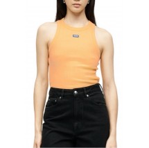 HUGO BOSS JERSEY TOP EASY TANK B ΤΟΠ ΜΠΛΟΥΖΑ ΓΥΝΑΙΚΕΙΑ ORANGE